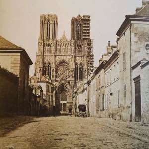 Cathédrale de Reims par les frères Varin, 1854. (coll. 